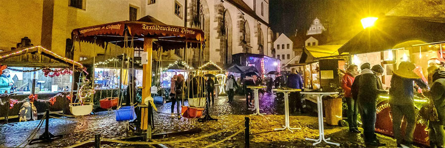 Weihnachtsmarkt Panorama
